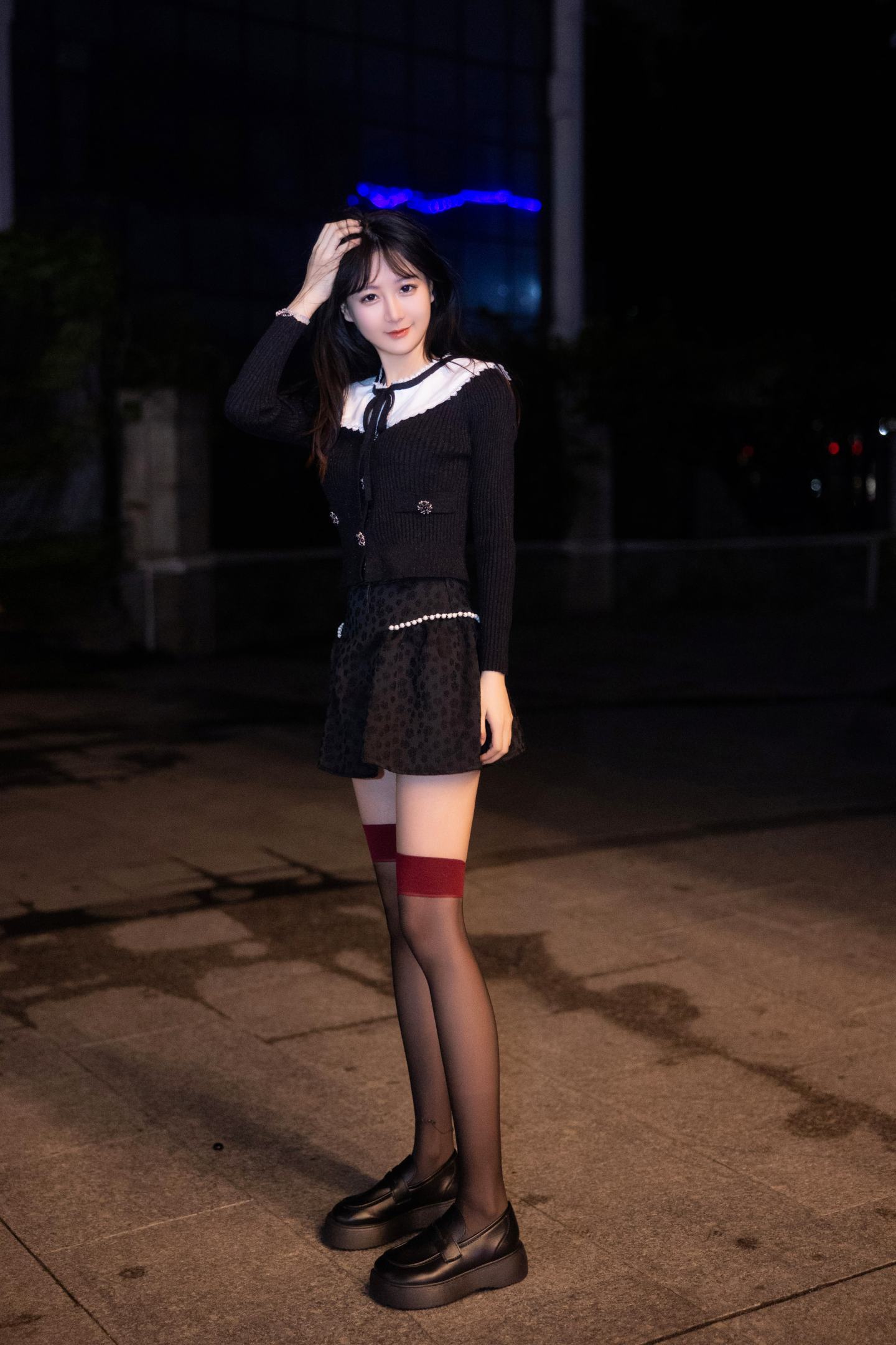 谢小蒽 NO.034 内购无水印 NO.6724 魅惑黑丝情趣